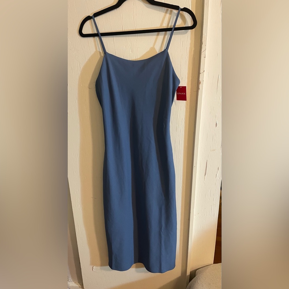 Spanx Reversible Slip Dress Midi with internal shapewear